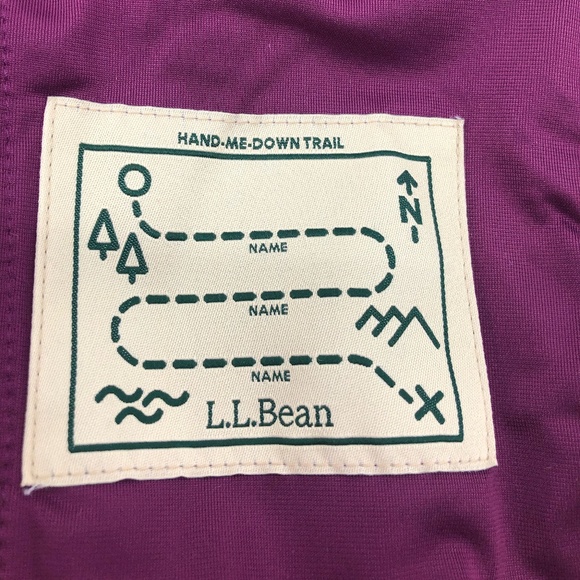 L.L. Bean Kids Retro Mountain Classic Fleece Hooded Jacket NWT - Picture 15 of 16